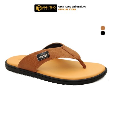 Dép kẹp nam da bò MLF01 | Anh Tho Leather