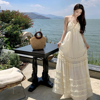 Váy đi biển vintage 🤍 SongZuer