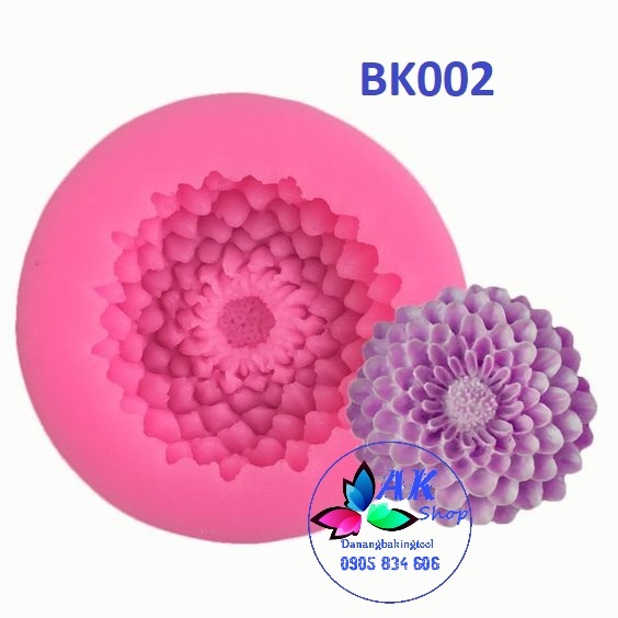 KHUÔN SILICON HOA CÚC ĐẠI (2506.118)