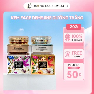 Kem Demejine chính hãng kem face Hàn Quốc dưỡng trắng tái tạo da mặt mờ nám tàn nhang 20g DC19