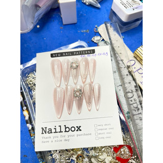 SALE NAILBOX móng tay giả  thiết kế  đến 1/7 phom nhọn  dài
