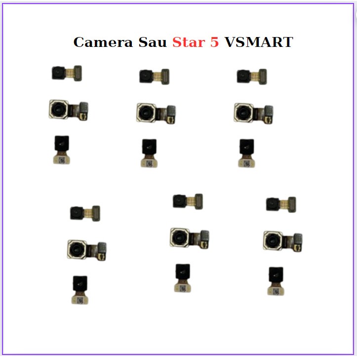 Camera Sau Star 5 VSMART(Bộ 3 mắt camera)