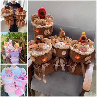 Bó hoa gấu bông Loopy ,CappyBara nhiều mẫu nhiều màu, ảnh thật shop tự chụp