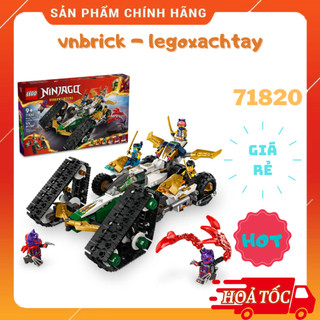 Lego ninjago 71820 xe combo đội ninja chính hãng