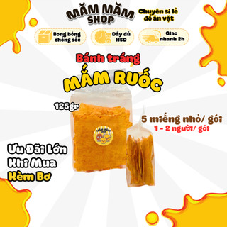 Bánh tráng nướng, bánh tráng mắm ruốc gói 125g măm măm shop
