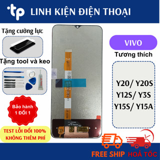 Màn Hình Vivo Y20 / Y20S / Y12S / Y3S / Y15S / Y15A  (Tặng Cường Lực, KEO DÁN , CHỌC SIM)