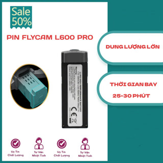 Pin Flycam L600 ProMax, Fly cam L600 Pro Độ Dung Lượng cao 7.4V bảo hành 12 tháng