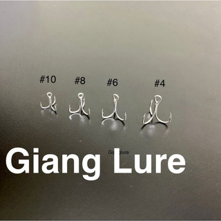 10 lưỡi câu 3 tiêu 3x Fancy , lưỡi gắn mồi lure