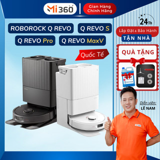 Robot hút bụi lau nhà roborock q revo | q revo s | q revo pro | q revo maxv - bản quốc tế - bảo hành 24 tháng