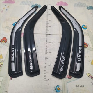 Vè che mưa Hyundai Solati nhựa abs ao ấp