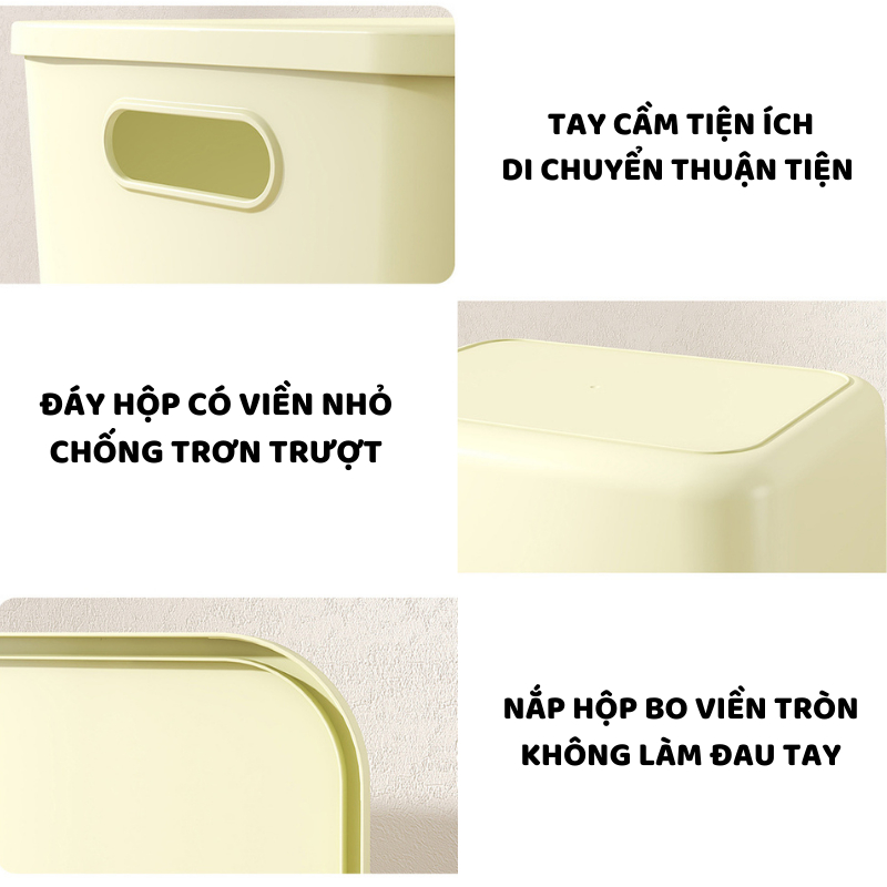 [Quà Tặng 0Đ] Hộp Nhựa Đựng Đồ Có Nắp, Hộp Đựng Đồ Chơi, Vật Dụng Gia Đình Nhiều Màu Q020Hộp Đựng Đồ Có Nắp, Hộp Nhự | BigBuy360 - bigbuy360.vn