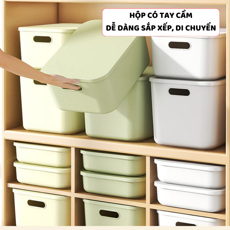 [Quà Tặng 0Đ] Hộp Nhựa Đựng Đồ Có Nắp, Hộp Đựng Đồ Chơi, Vật Dụng Gia Đình Nhiều Màu Q020Hộp Đựng Đồ Có Nắp, Hộp Nhự | BigBuy360 - bigbuy360.vn