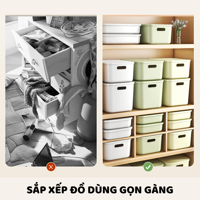 [Quà Tặng 0Đ] Hộp Nhựa Đựng Đồ Có Nắp, Hộp Đựng Đồ Chơi, Vật Dụng Gia Đình Nhiều Màu Q020Hộp Đựng Đồ Có Nắp, Hộp Nhự | BigBuy360 - bigbuy360.vn