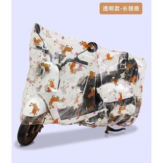 Bạt phủ xe máy trùm xe che mưa hoạt tiết đẹp mắt loại lớn bao trùm cả xe phù hợp cho các dòng xe kích thước 1,8x2,2m