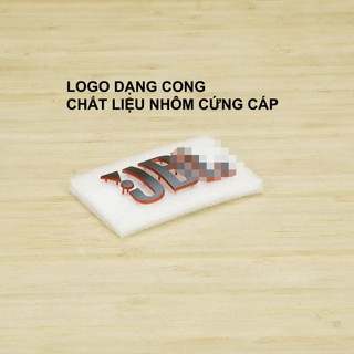 Logo J nhôm cực đẹp dạng cong