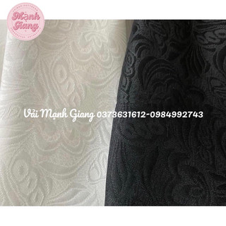 Vải gấm sò nhiều màu