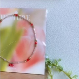 Vòng tay/Nhẫn hạt cườm Cherry (Mẫu mới)