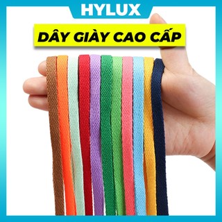 [30 Màu] Dây Giày Dẹt Cao Cấp Siêu Đẹp Cho Giày Thể Thao Sneaker HYLUX Bản Thay Thế
