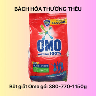 Bột Giặt Tay Omo 380g/ 770g/1,15Kg Hệ Bọt Thông Minh Mới