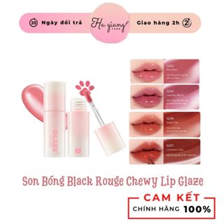 Son Bóng Black Rouge Chewy Lip Glaze môi căng bóng, che phú rãnh môi và không làm khô môi