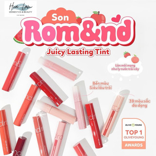 [MÀU 06-39] SON ROMAND JUICY LASTING TINT MỚI 2024
