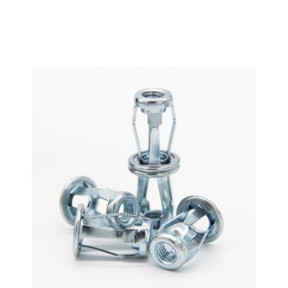 1 cái m4-m8 đai ốc cánh hoa thép mạ m4,m5,m6,m8