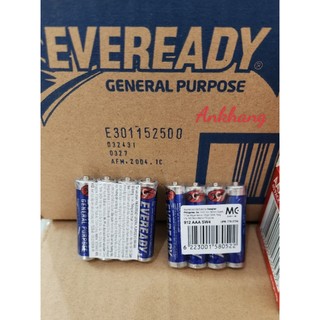 Hộp 40 viên pin đũa AAA xanh 1.5V EVEREADY General Purpose
