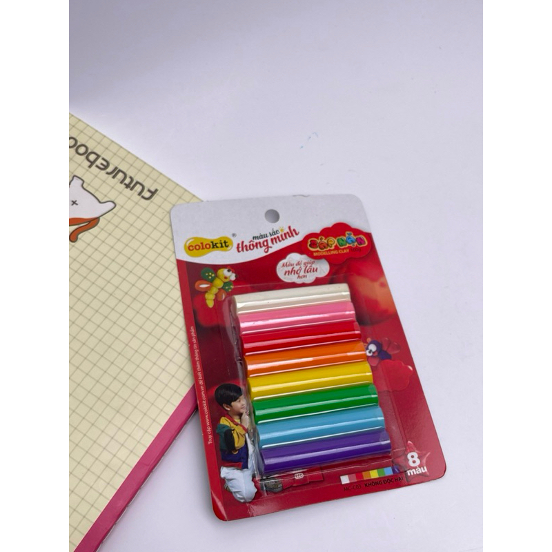 [MC-C03 ] Sáp nặn 8 Màu Thiên Long Colokit MC-C03