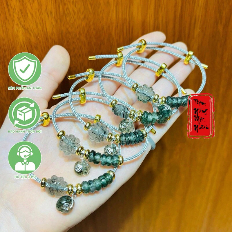 Cham Đá TA Tóc Xanh Rời - Không Dây Cáp