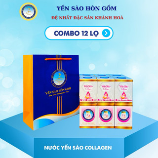  Nước Yến Sào Collagen - Yến Sào Hòn Gốm Chính Hiệu Khánh Hoà - H G SALANGANES NEST