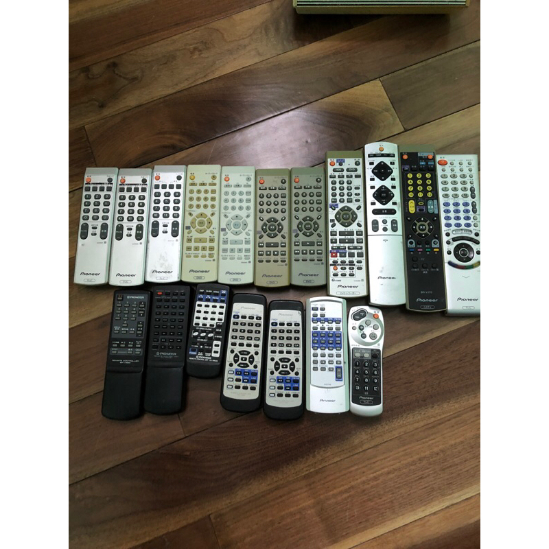 Tổng hợp những mẫu điều khiển từ xa remote hiệu Pioneer nội địa nhật
