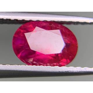 Hồng Ngọc Tự Nhiên, Kích Thước 7x5x4mm, Trọng Lượng 1.2 carat, Mệnh Hỏa & Mộc,  May Mắn, Bình An, Cát Tường M52
