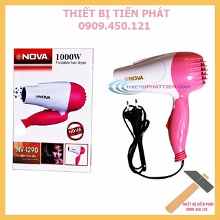 [giá sốc] Máy Sấy Tóc Gấp Gọn Mini NOVA (Du Lịch)