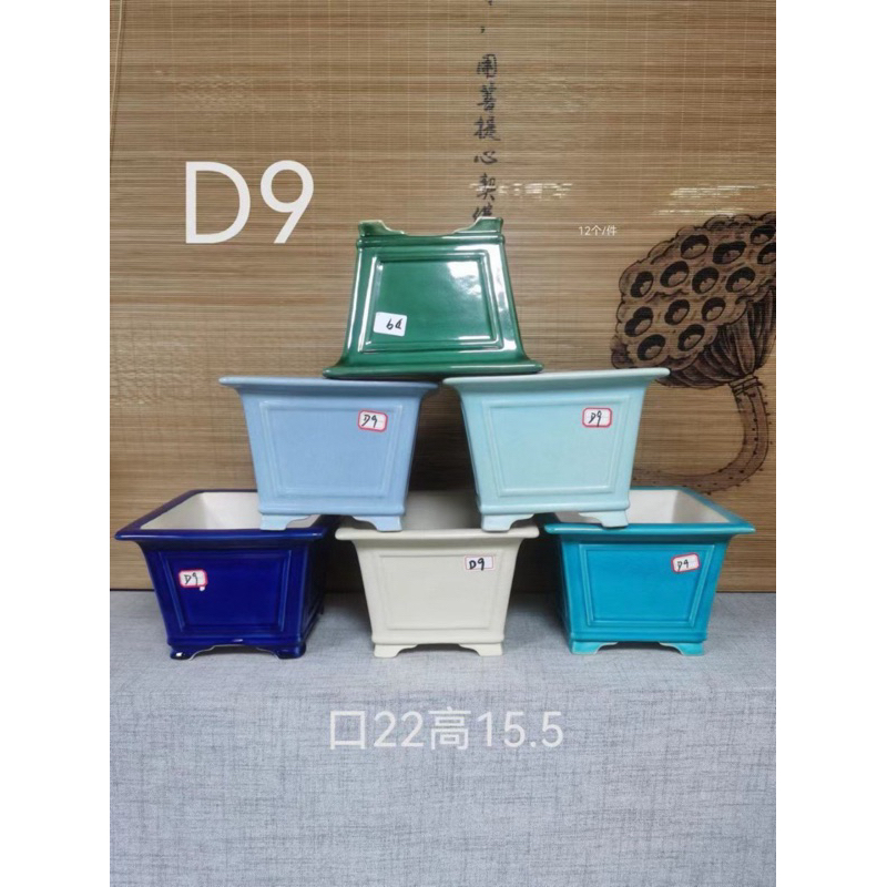 Chậu tàu mini vuông D9