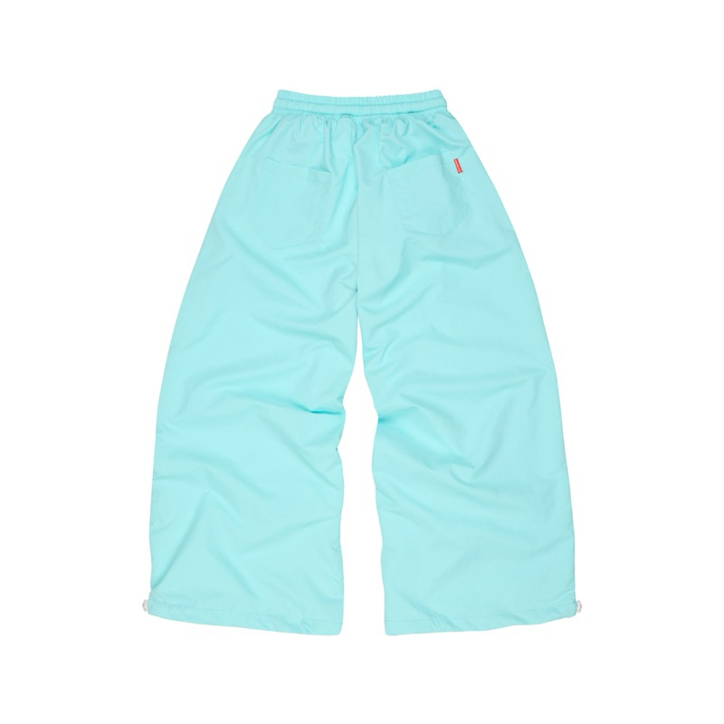 "WHENEVER"BASIC NYLON PANTS / TIFFANY GREEN