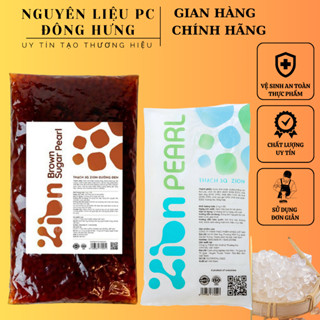 Trân châu 3Q Zion đen, trắng giòn, thơm ngon gói 2kg