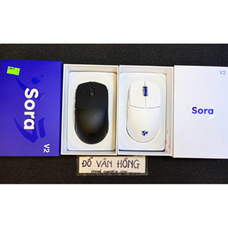 Chuột không dây siêu nhẹ Ninjutso Sora V2 và Sora 1K và 4K - Chính hãng new và qua sử dụng