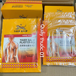 Cao Dán Đau Lưng Hiệu Con Hổ Tiger Balm Singapore [Nóng]