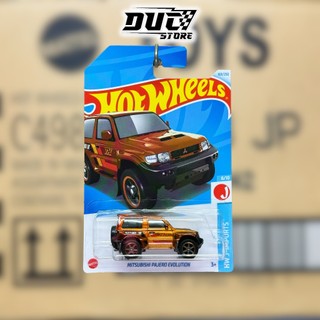 ducstore Xe mô hình HTF38 Hot Wheels Mitsubishi Pajero Evolution  - STH 2024 ( free protect card )