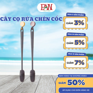 Cây cọ rửa cốc chén, bình sữa silicon, cây rửa cốc ly, cọ silicon, cọ cốc, chai lọ, bình sữa cao cấp, cọ vệ sinh chai