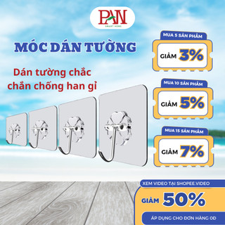 Móc treo tường móc dán tường siêu dính