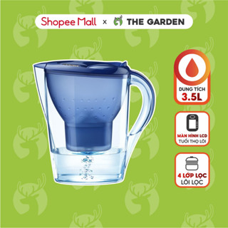 Bình Lọc Nước Cầm TayTHE GARDEN Dung Tích Lớn 3.5L  - Bảo Hành 1 Năm 1 Đổi 1