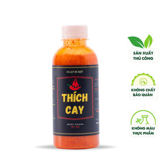 Nước chấm Ớt Sừng thơm dịu, vị chanh cho hải sản, thịt nướng 120ml Thích Cay