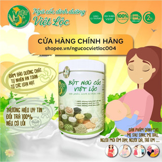 Bột ngũ cốc mẹ bầu, mẹ sau sinh Việt Lộc