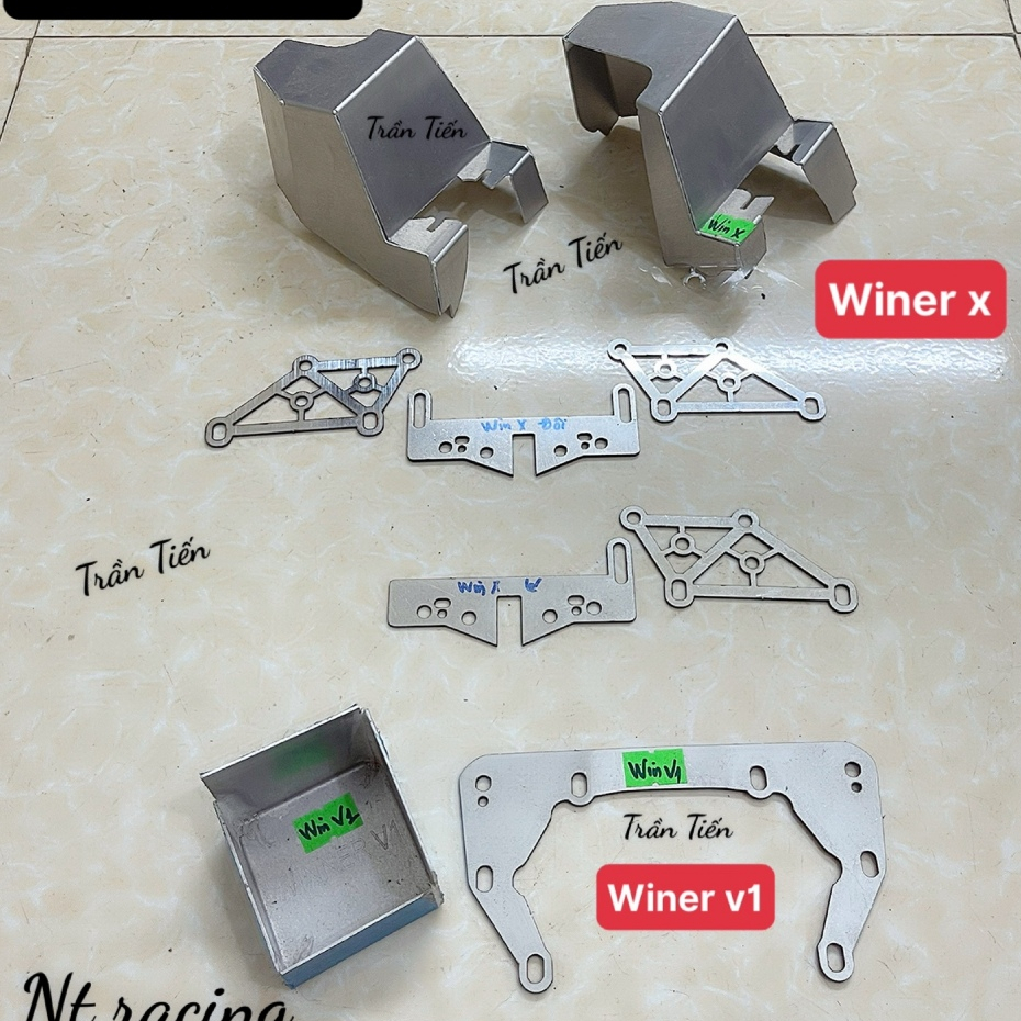 Chụp nhôm , Pat gắn bi cầu Led cho Winner X , Ab , Vario , SH