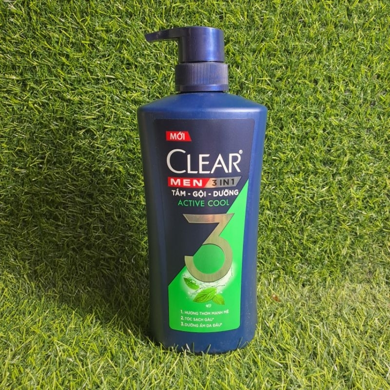 Dầu Clear Men 3 in 1 - Chai 630g