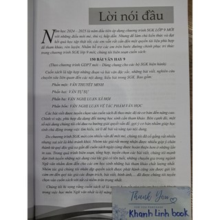 Sách - 150 bài văn hay 9