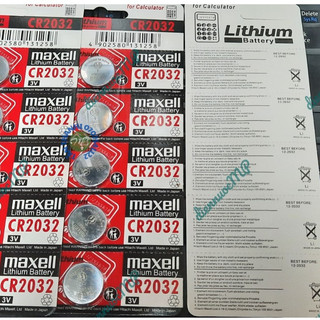 Pin CR2032 Lithium 3v Maxell