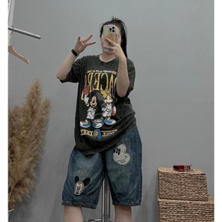 Áo phông cổ tròn cộc tay in hình bigsize form 70kg