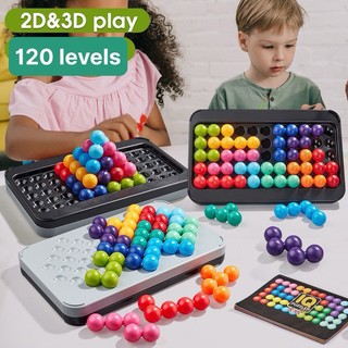 Đồ chơi trí tuệ thử thách IQ smart games 120 thử thách từ dễ tới khó giúp bé phát triển tư duy